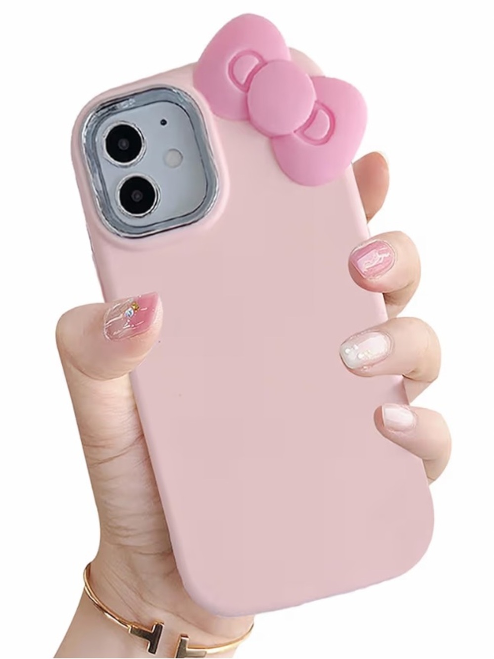 New iPhone pro max Pink Silicone Phone Case